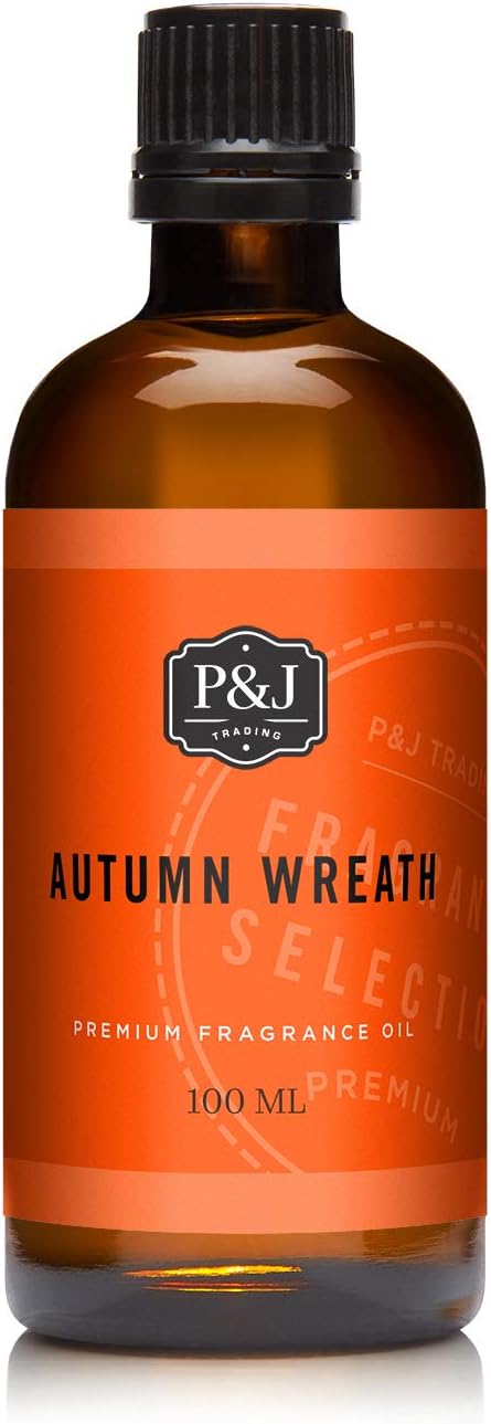 P&J Trading - Autumn Wreath Scented Oil 100ml - Fragrance Oil for Candle Making, Soap Making, Diffuser Oil