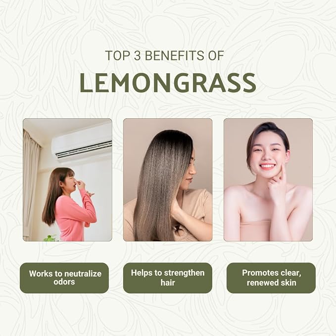Lemongrass Essential Oil - Natural Aceite de Hierba Limón from Norex Flavours India - Lemongrass Essential Oils for Hair, Aromatherapy and Massage - 22lbs