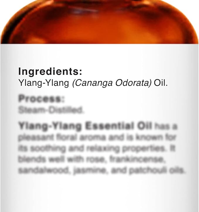 Majestic Pure Essential Oil with Glass Dropper - 100% Pure and Natural - Essential Oils for Diffuser, Aromatherapy, Soap and Candle Making, Ylang Ylang Essential Oil, Ylang Ylang Oil, 1 Fl Oz