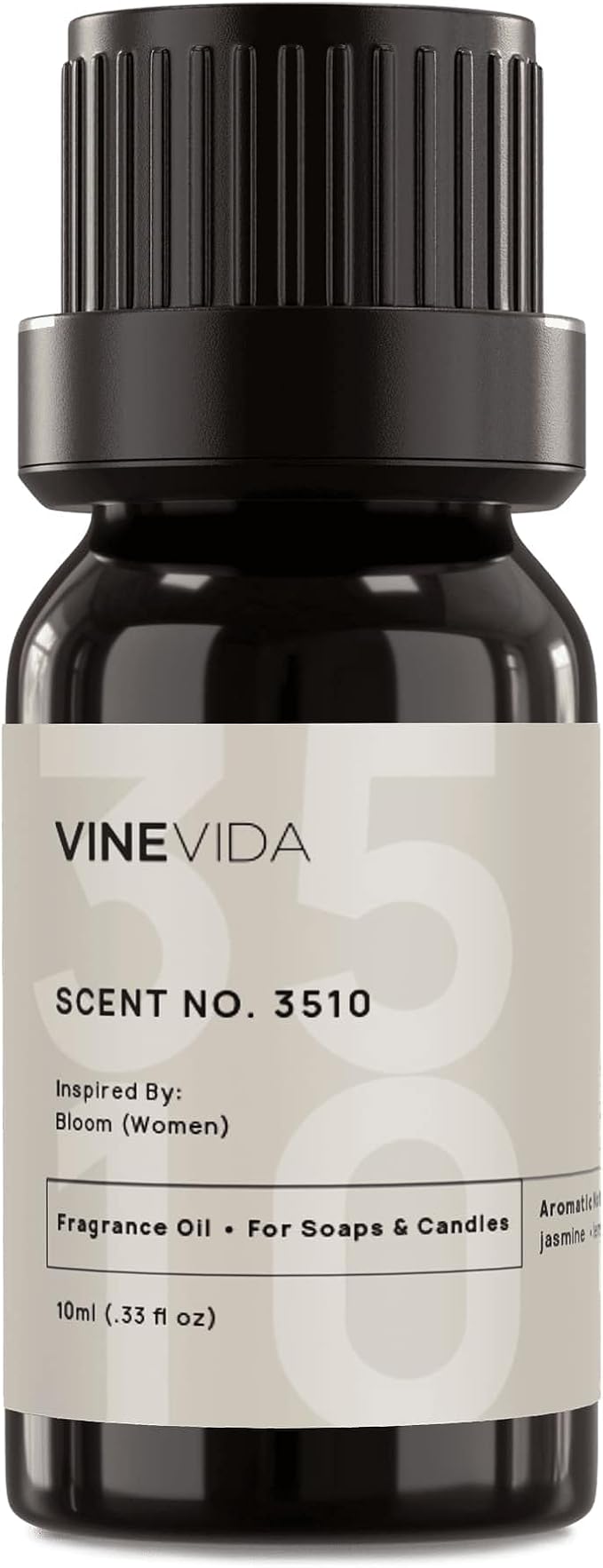 VINEVIDA Scent NO. 3510 Fragrance Oil - 10mL - Inspired by: Bloom (Women) Fragrance Oil for Candle Making - Made in USA Candle Scents Scents for Soap Making