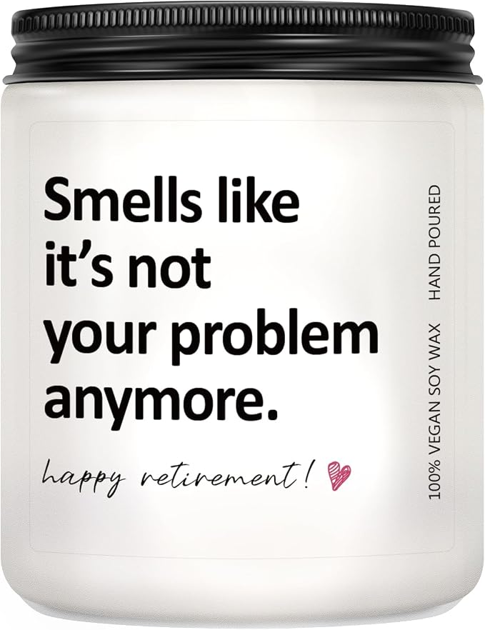 Retirement Gifts for Women, Men - Retired Gifts for Friend, Coworker, Boss, Leader - Happy Retirement Gift for Teacher, Nurse, Doctor