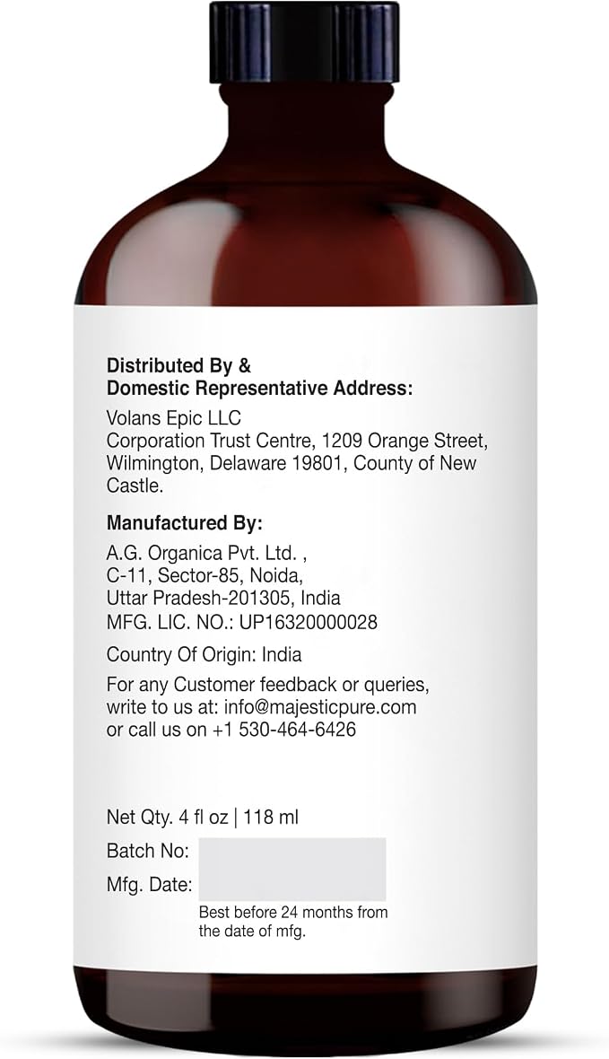 Majestic Pure Tea Tree Essential Oil with Glass Dropper - 4 Fl Oz Pack of 2-100% Pure and Natural Tea Tree Oil - Premium Grade Essential Oils for Diffuser, Aromatherapy, Soap and Candle Making