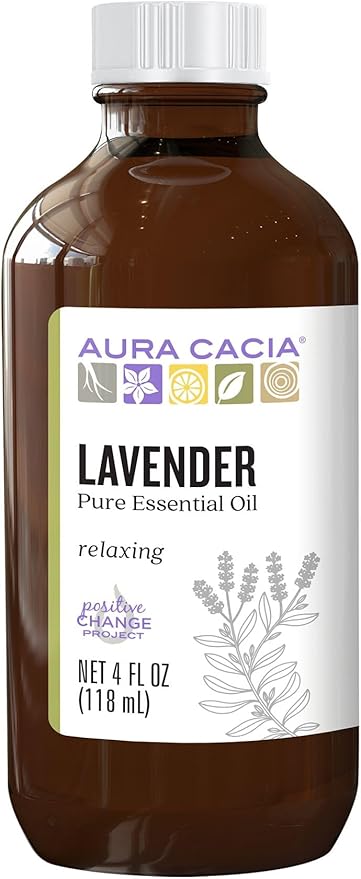 Aura Cacia Essential Oil, Calming Lavender, 4 fluid ounce