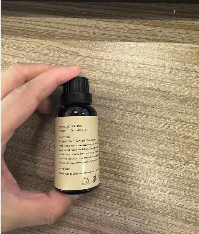 Carrot Seed Essential Oil, 60ML 100% Pure and Natural, 2 Fl Oz, for Aromatherapy Diffuser