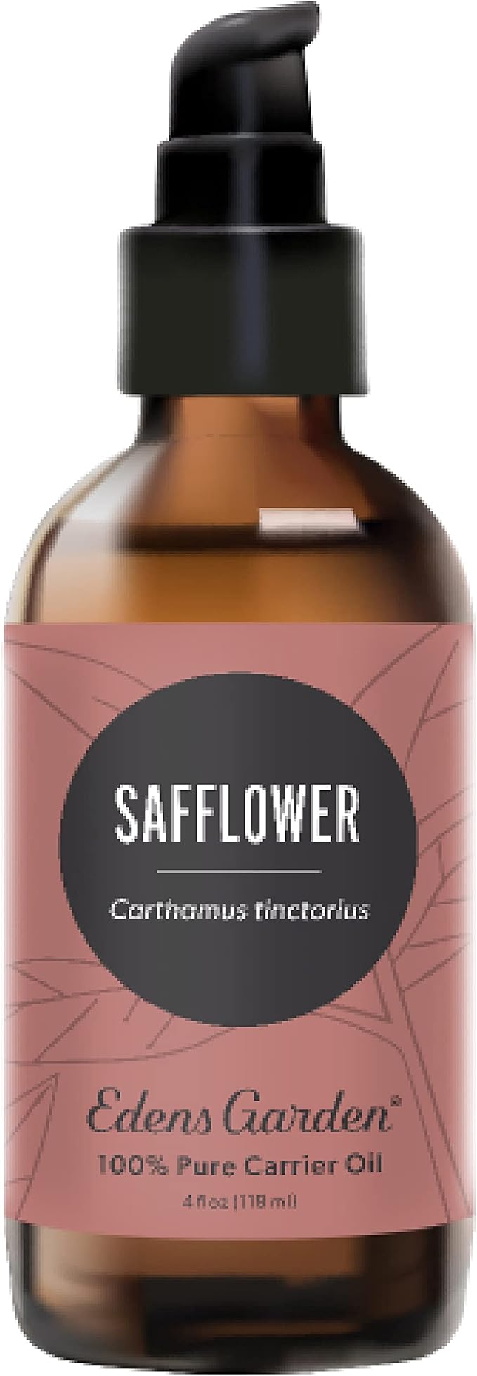 Edens Garden Safflower Carrier Oil- 100% Pure Premium Cold Pressed & Hexane Free, Natural Moisturizer for Face, Skin, Body, Hair, Scalp, Lips & Nails- for Diluting Essential Oils 118 ml (4 fl oz)