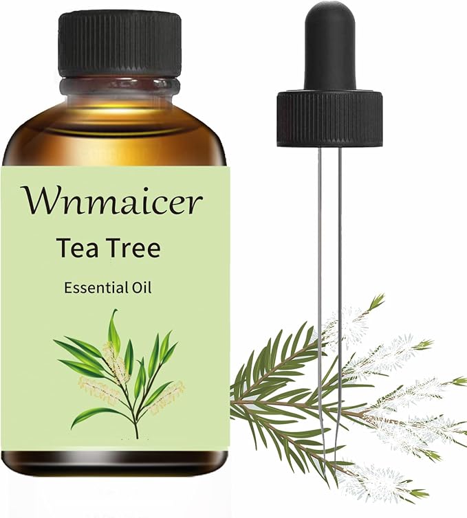 Tea Tree Oil 4 Fl Oz - Premium Tea Tree Essential Oil for Skin, toenail, Hair, DIY Soap, Aromatherapy, Massage 120 ml