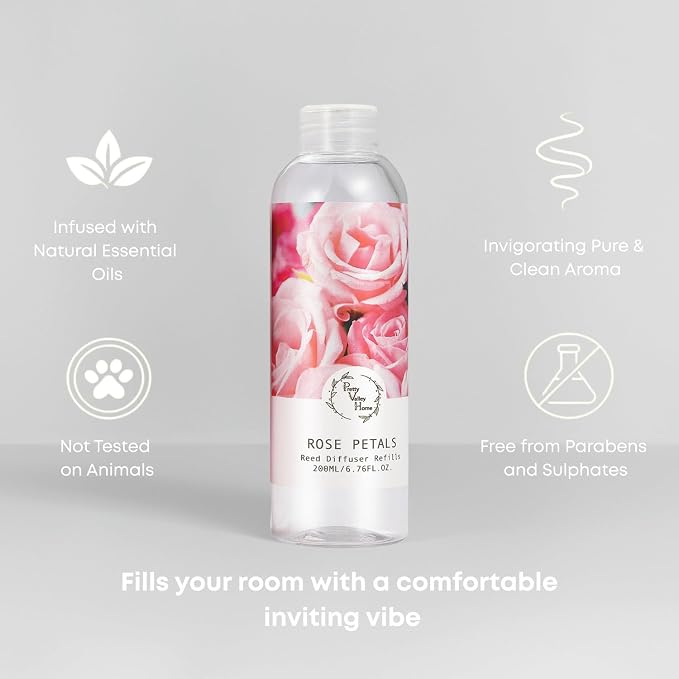 Reed Diffuser Refill (Rose Petals)