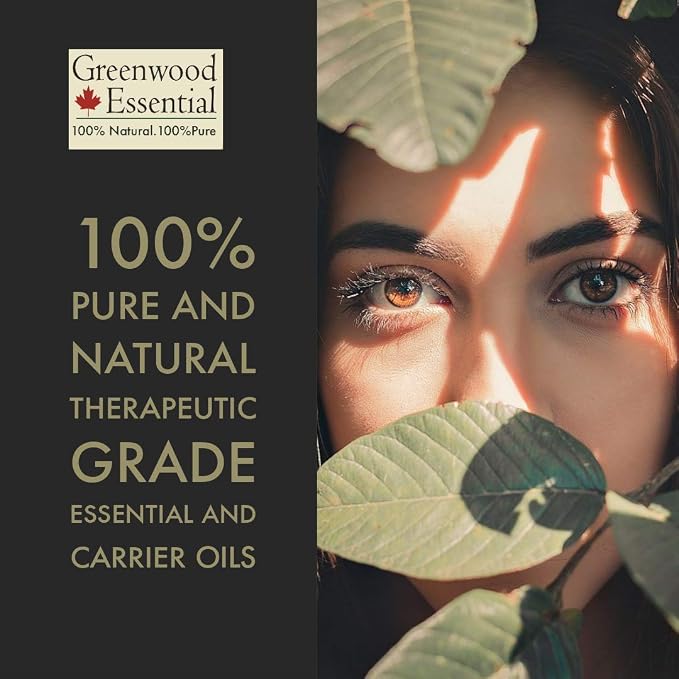 Greenwood Essential Crown Chakra Oil (Sahasrara) Ideal for Meditation, Purification, Yoga, Chakra Alignment, Relaxation, Healing & Rituals, 8ml (0.27 oz)