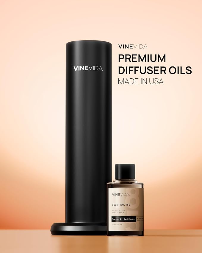 VINEVIDA [4 Fl Oz] Spa Retreat Fragrance Oil for Cold Air Diffusers - Essential Oils for Diffuser Oil Refill & Air Freshener Room Spray