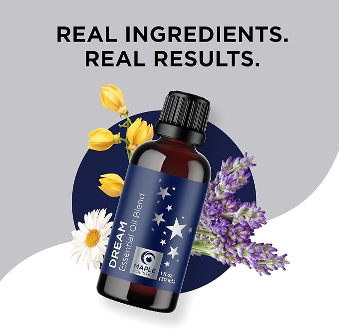 Aromatherapy Essential Oils Blends Set - Dream and Breathe Essential Oil Set for Diffuser with Sleep and Relaxing Essential Oils for Diffusers Aromatherapy - Premium Essential Oils Set for Diffusers