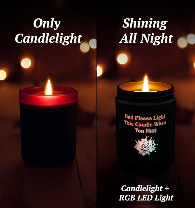 Christmas Candles for Men,Christmas Gifts from Kids, Birthday Xmas Holiday Candle Gifts for Dad,Spice Woody Scented,Perfect for Xmas,New Year,Winter Décor,Over 40 Hours,100% Soy Wax