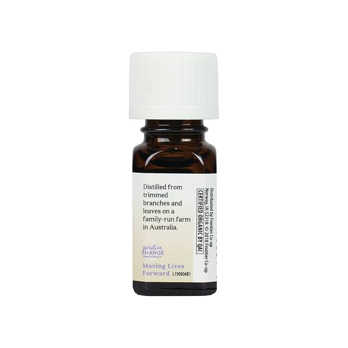 Aura Cacia Certified Organic Tea Tree Essential Oil, 0.25 Ounce (Pack of 24)