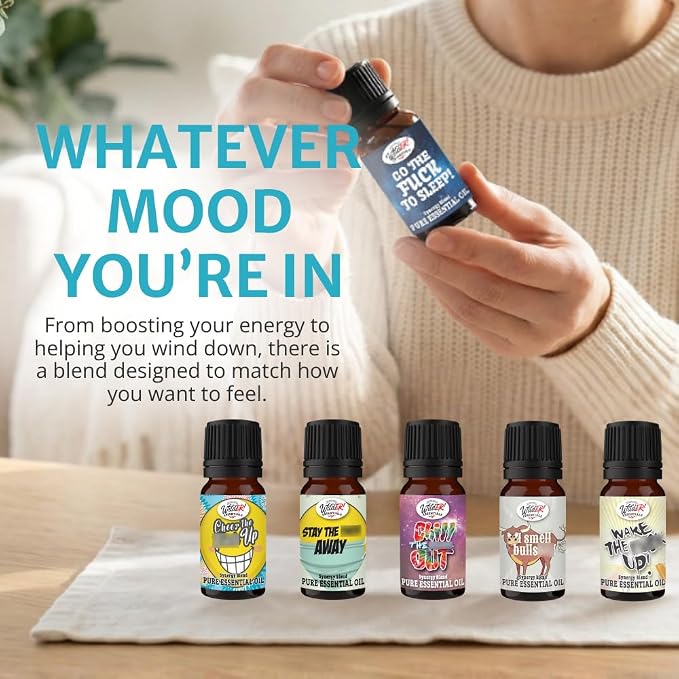 Wild Essentials Chill The F Out Essential Oil Blend, Calming Relaxing Aromatherapy Oil for Diffusers, 100% Pure, Crafted in USA
