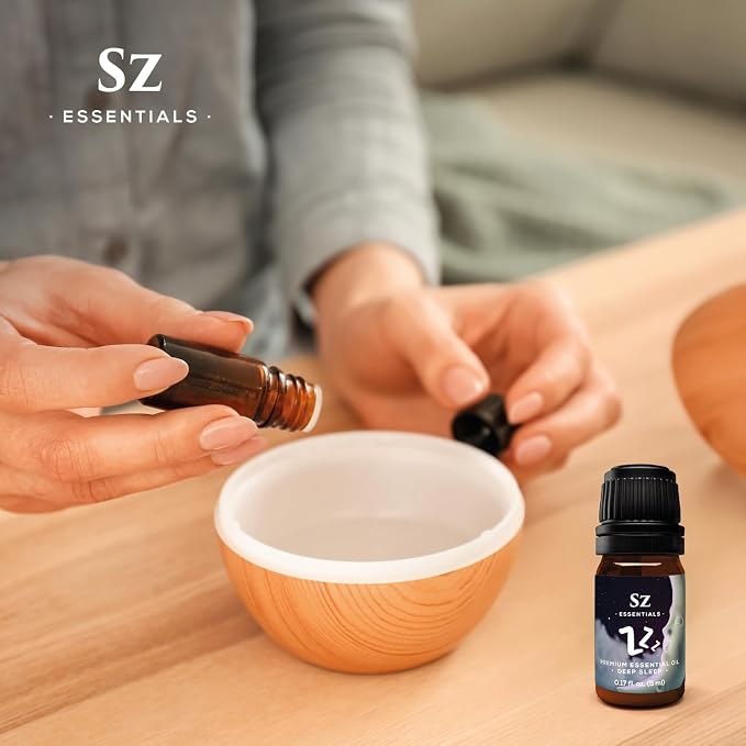 Pure Essential Oil Blend for Relaxation - ZZZ - 0.17 fl oz (5ml)