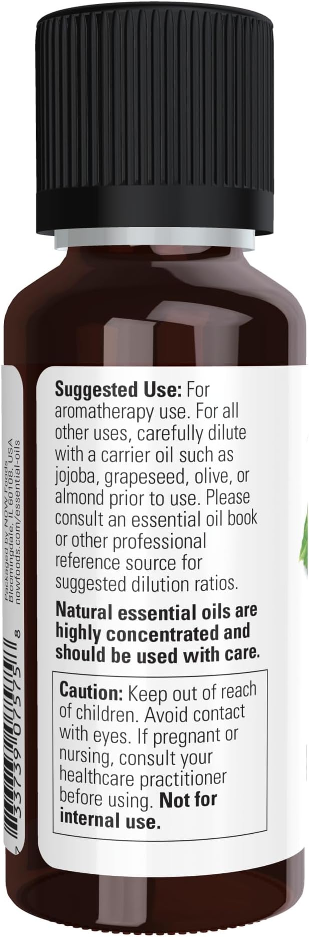 NOW Foods Essential Oils, Patchouli Oil, Earthy Aromatherapy Scent, Steam Distilled, 100% Pure, Vegan, Child Resistant Cap, 1-Ounce (Pack of 2)