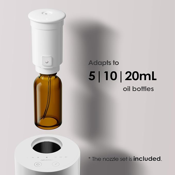 Airversa Replacement Nozzle with Raised Grippable Top, Easy Pull-Out Design, Same as AN6 (20 mL, White)