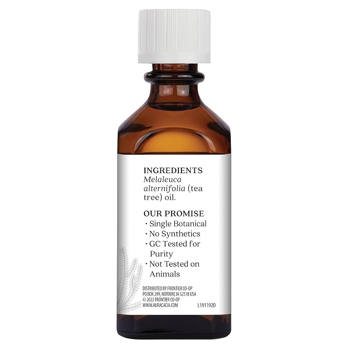 Aura Cacia - Pure Tea Tree Essential Oil | Purity Certified | 2 fl. oz.