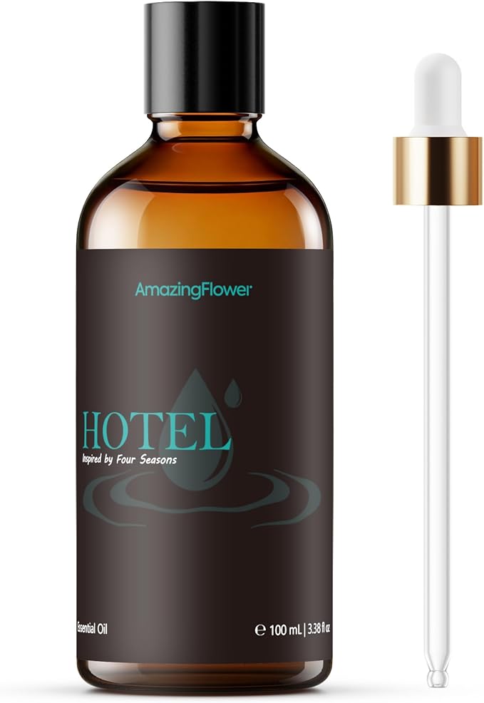 AMAZINGFLOWER Diffuser Oil, Fragrance Oil, Inspired by Four Seasons Hotel 3.38 Fl Oz | 100 mL