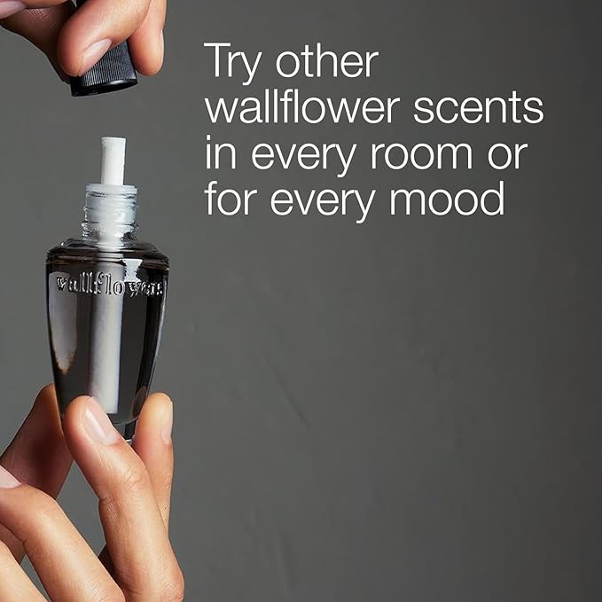 Bath & Body Works Wallflowers Refills, Mahogany Teakwood Scent, Plug-In Air Freshener Refills for Bedrooms, Bathrooms & Living Spaces, 2 Pack