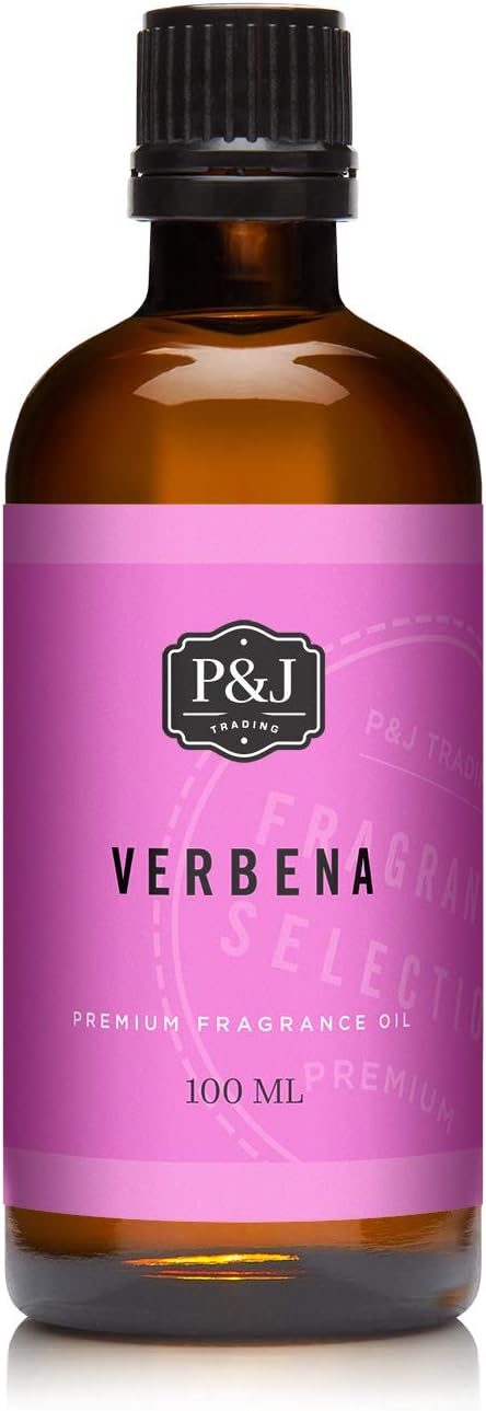 P&J Trading Fragrance | Verbena Oil 100ml - Candle Scents for Candle Making, Freshie Scent, Soap Making Supplies, Diffuser Oil Scents