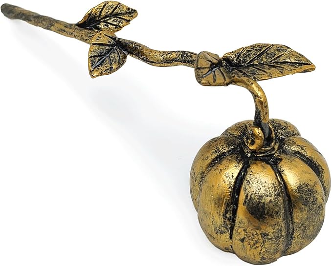 AIM & GGKK Candle Snuffer, Candle Snuffer Extinguisher with Long Handle,Retro Style Wick Flame Snuffer for Putting Out Candle Flame Safely,Pumpkin Candle Snuffers Accessory for Candle Lovers