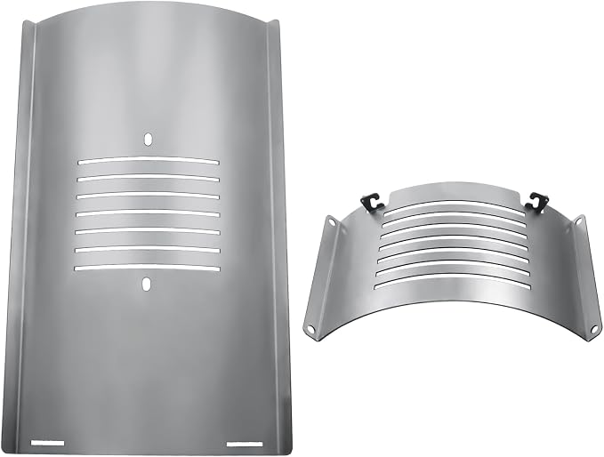 Flame Broiler Kit for Pit Boss PB820 PB850 Series Pellet Grills with Slide Cover and Bottom, Smoker Grill Replacement Parts for Pit Boss PB820D3, PB850PS2, PB850G, PB850CS1, PB820ME, Sportsman 820 etc