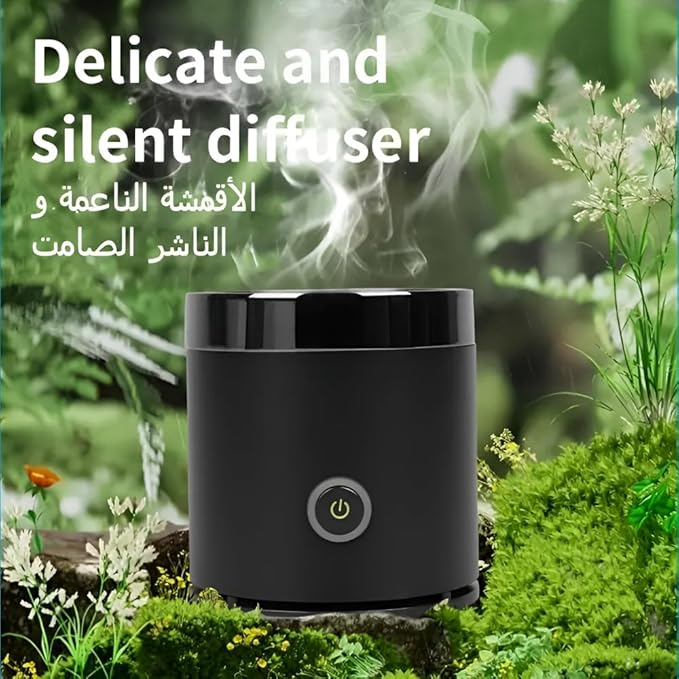 Bakhoor BoSidin Portable Electric Incense Burner – Rechargeable USB Arabic Aroma Diffuser for Home, Office & Car | Portable Bakhoor Burner for Ramadan & Everyday Fragrance