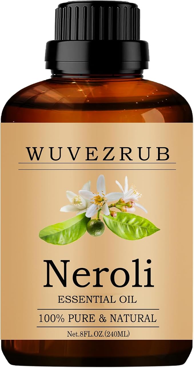 Neroli Essential Oils 240ML, Pure Neroli Essential Oil for Aromatherapy Diffuser - 8 Fl Oz