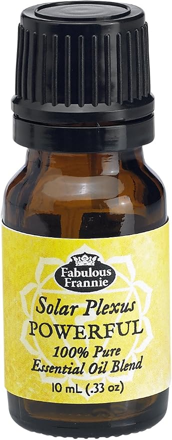 Fabulous Frannie 3rd Chakra Solar Plexus Powerful Pure Essential Oil Blend undiluted .33oz (10ml)