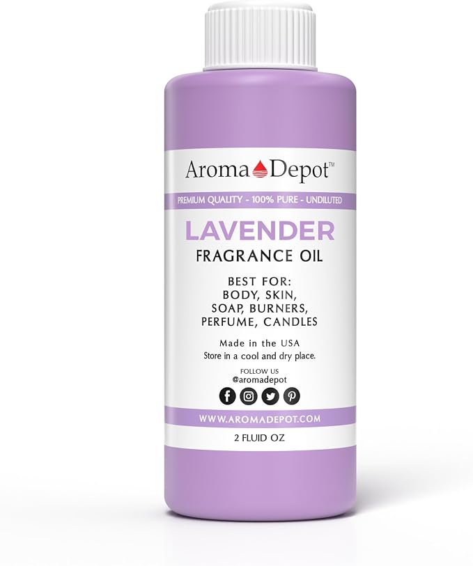 Lavender 2 oz. / 60ml Perfume I Skin Oil I Our Interpretation Premium Quality I Uncut I Fragrance Oil I Skin Safe I Add Aroma to Your DIY Projects I Scented Oil