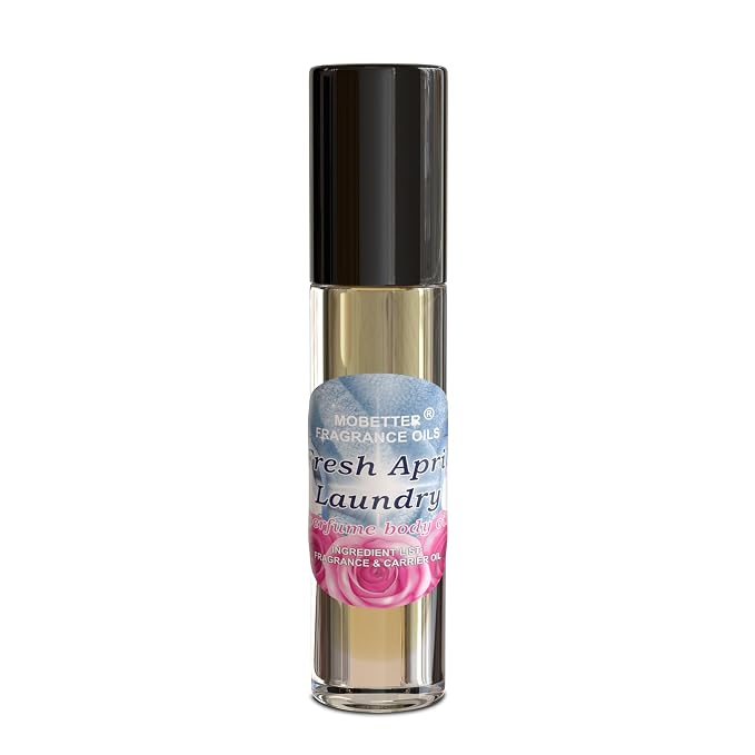 MOBETTER FRAGRANCE OILS Fresh April Laundry Perfume Body Oil Roll on Travel Size