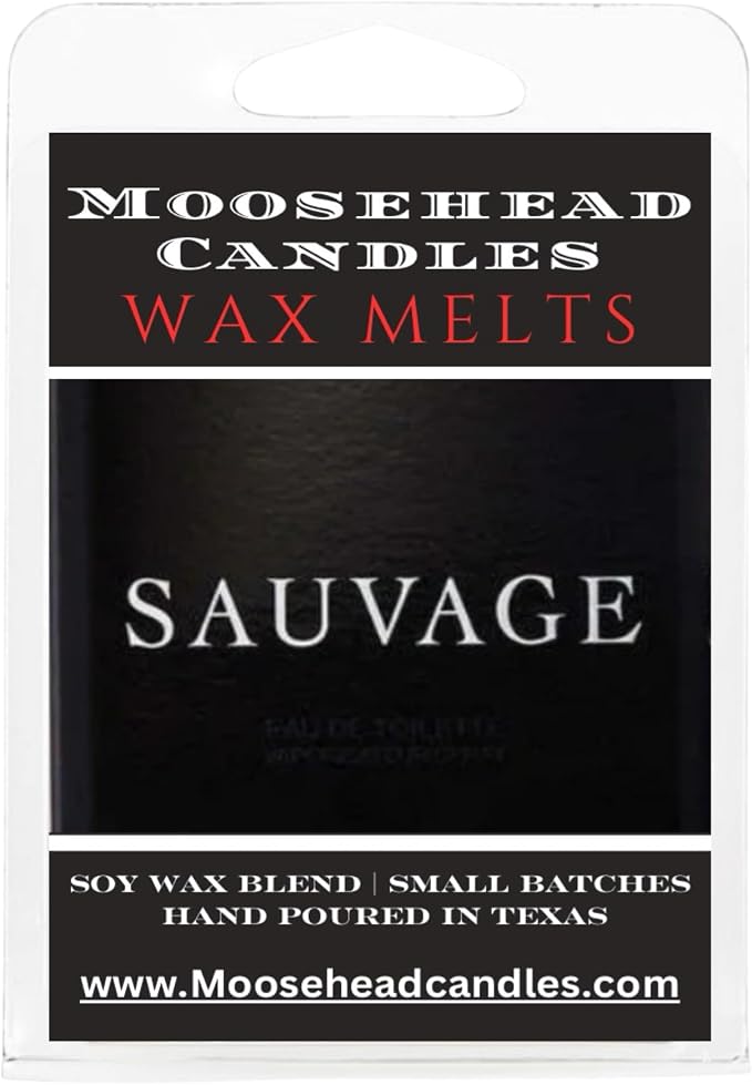 Sauvage Cologne-Inspired Wax Melts 24 Total Wax Cubes, Luxurious Sauvage Fragrance for Home – Long-Lasting, Premium Scented Wax Melts for Men & Women