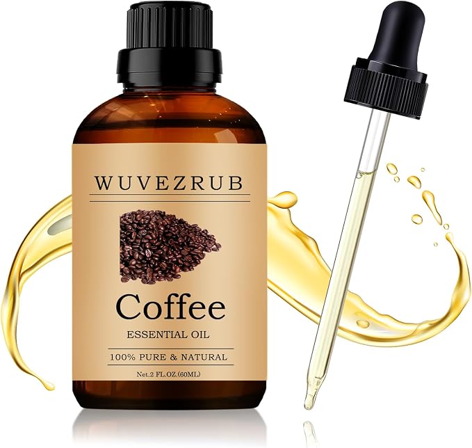 Coffee Essential Oil 60ML - 100% Pure and Natural Oils for Aromatherapy Diffuser - 2 Fl Oz/Coffee