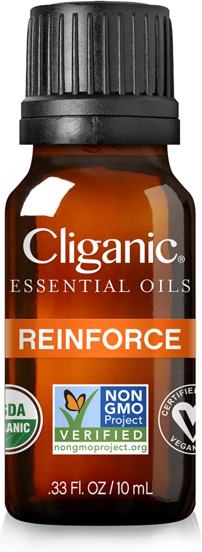 Cliganic Comfort & Joy Essential Oil Blend - Natural Aromatherapy Oil for Diffuser Steam Distilled | Non-GMO Verified