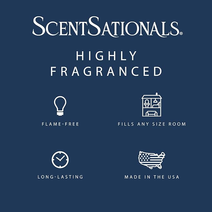 Scentsationals Enchanted Scented Wax Melts - Bergamot, Pear, & Champagne, 10oz (24 Cubes)