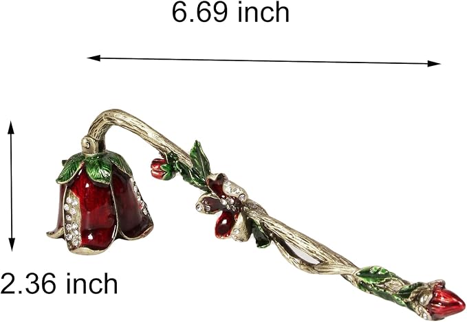 Candle Snuffer, Candle Extinguisher with Long Durable Handle, Vintage Wax Snuffer, Decorative Wick Snuffer, Perfect for Candle Lovers as Gifts