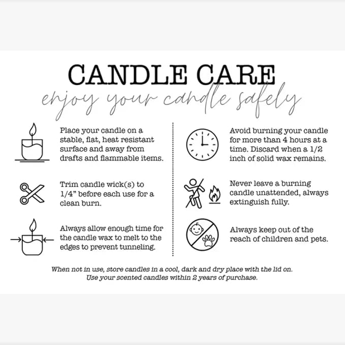 Milkhouse Candle Company Citrus & Lavender Soy Candle - Tart Citrus | Lavender Buds | Soft Herbal Undertones Scented - 5 oz Cream Jar with Lid, 35+ Hour Burn Time, Made in the USA