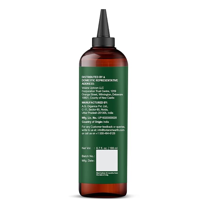 Botanic Hearth 100% Pure Tea Tree Scalp Oil for Hair Growth, Dandruff & Itchy Scalp Relief 6.7 Fl Oz | Infused with Coconut Oil | Repairs Dry Damaged Hair & Strengthens Hair | All Hair Types