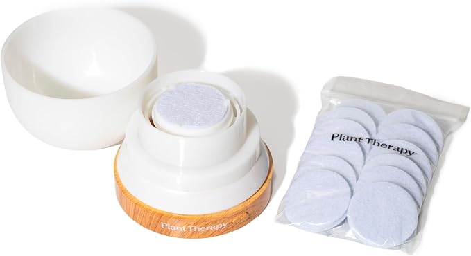 Plant Therapy Home AuraDrop Diffuser Refill Pads 12-Pack - Refill Pads Designed for Auradrop Diffuser, Switch Scents Anytime, 12 Refill Pads Included