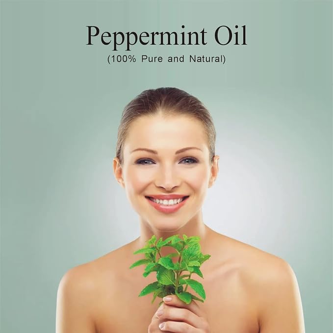 First Botany, 100% Pure Peppermint Oil - Premium Peppermint Essential Oil for Aromatherapy, Massage, Topical & Household Uses - 1 fl oz (Pack of 2)