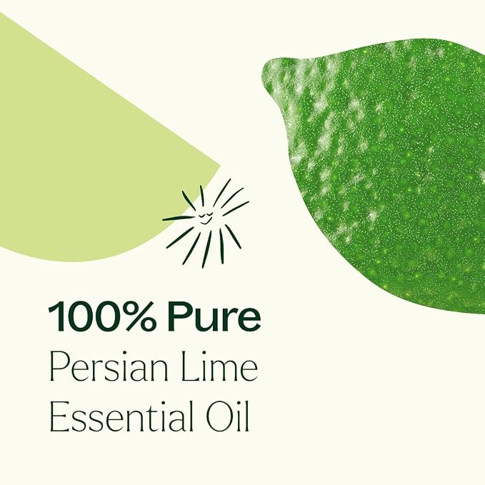 Plant Therapy Persian Lime Essential Oil 10 mL (1/3 oz) 100% Pure, Undiluted, Natural Aromatherapy, Therapeutic Grade