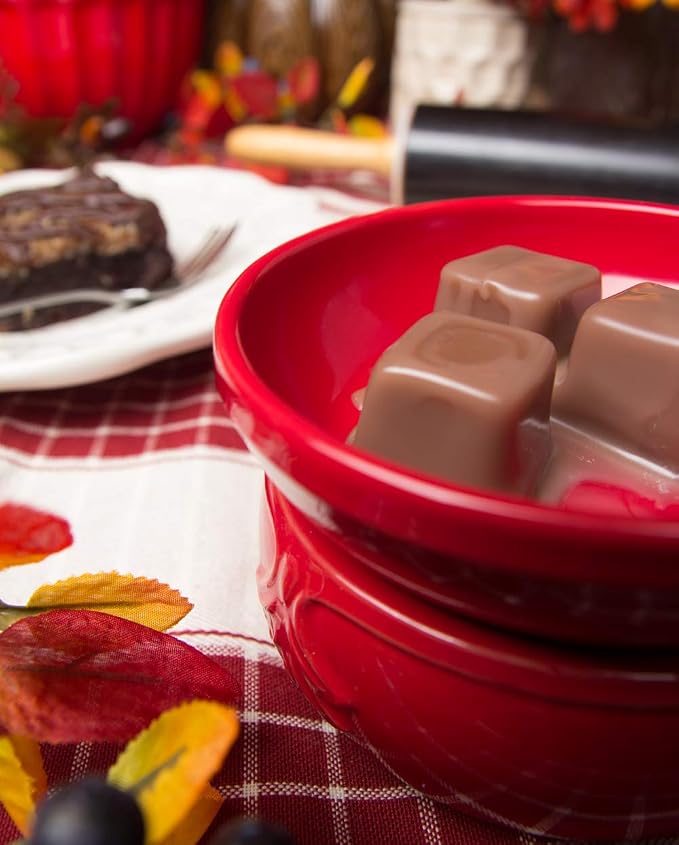 Shortie's Candle Company Chocolate Fudge Brownie Premium Wax Melts - 3 Oz., Strong & Long Lasting, Non-Toxic - Made with Essential & Natural Oils - Formula 117