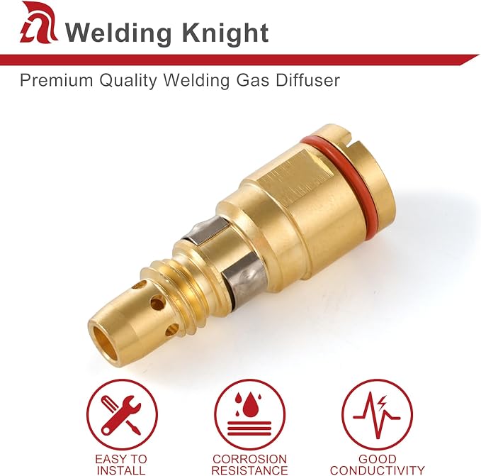 MIG Welding Gas Diffuser D-M250 for Miller MDX Series Fits Miller MDX-250 MIG Gun (2-PK)