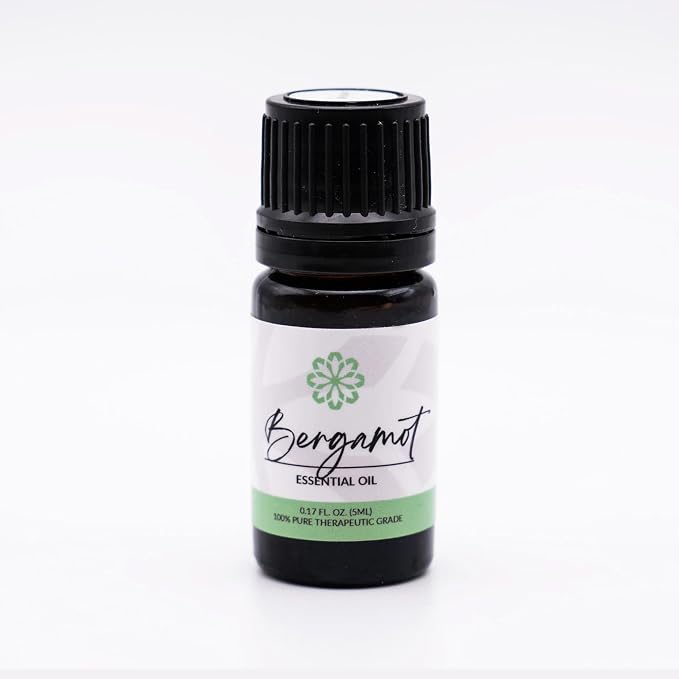 Essence Bergamot Essential Oil, 5 ml | Aromatherapy Oil for Diffusers & Personal Use | Natural Fragrance for Relaxation, Clarity & Wellness | Made in USA | Citrus Scent