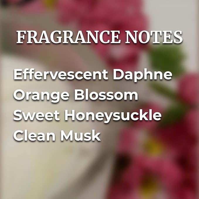 Habersham Rondure Candle – Daphne Odora Scented Candle, Up to 55 Hours Burn Time, Authentic and Long Lasting Fragrance, Soy Blend Wax, 9.5 oz Glass Jar Candle
