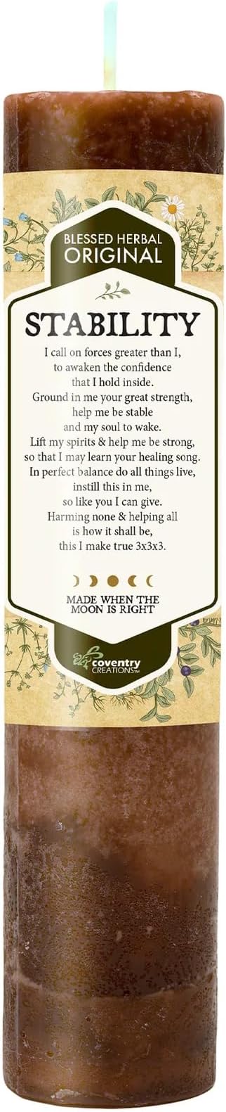 Blessed Herbal Stability Candle