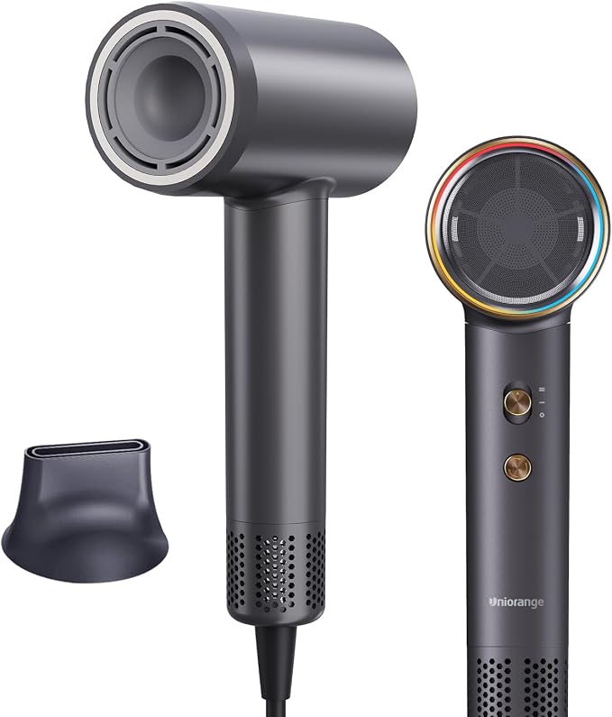 Hair Dryer High Speed with 110000 RPM Professional Blow Dryer, 200M Negative Ionic Hair Dryers for Women, Fast Drying Lightweight & Quiet, 4 Heat Modes & 2 Speeds for Home, Travel & Salon