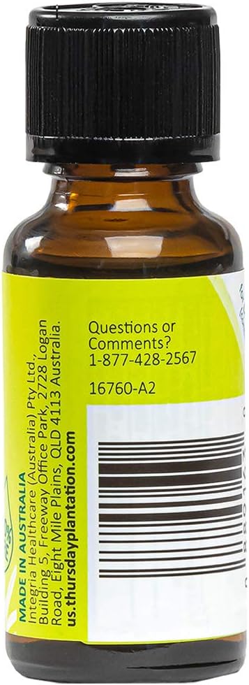 Thursday Plantation Australian Tea Tree Oil, Naturally Sourced Oil, Cleanses and Purifies, 0.85 fl oz
