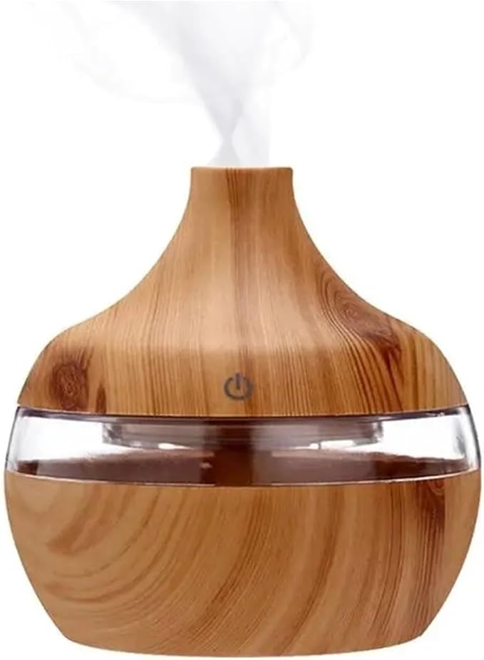 Humidifier, USB Cool Mist Sprayer Portable Electric Air Humidifier Aroma Oil Diffuser with Colorful Night Light for Home Car Diffusers,Humidifiers for Bedroom
