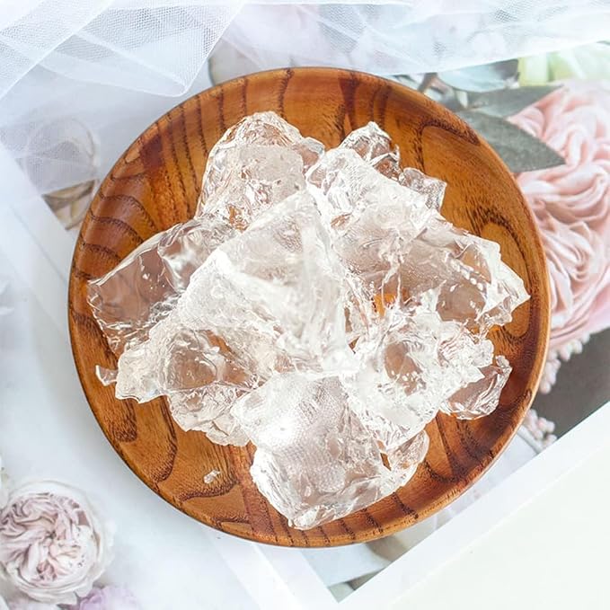 TooGet Transparent Jelly Wax DIY Candle Making Gel Wax Handmade Material Crystal Gel Candle for Candle Making and Handcraft Scented Candles Supplies-5 Pounds